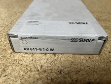 SSS Siedle KR 611-4/1-0 W Kombirahmen Weiß Neu