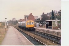 Rail Photo DMU M53318 53334 @ Caergwrle 20/2/88 12:41 Wrexham Centra - Bidston  