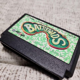 Battletoads Nintendo Famicom FC Action Game NCS-8T Tested Working NTSC-J