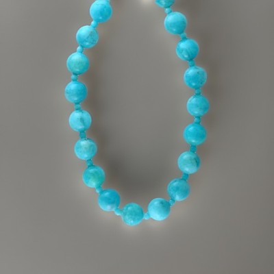 NWT EFFY AMAZONITE AND 14K YELLOW GOLD NECKLACE APPROX 18 
