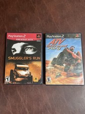 PS2 Game Lot Smuggler’s Run & ATV Offroad Fury Tested Complete PlayStation 2