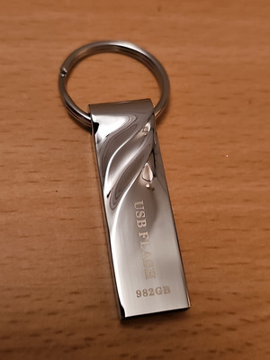 Pullheart USB Stick 982GB Speicher in Silber Flash Drive Wassersicht |  