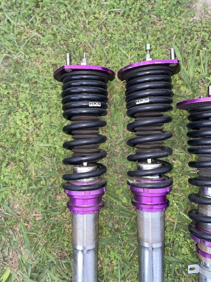 Nissan Skyline R34 GTR HKS Hiper-D Amortecedor Coilovers Ajustável Frontal e Traseiro GT-R - Imagem 3 de 4
