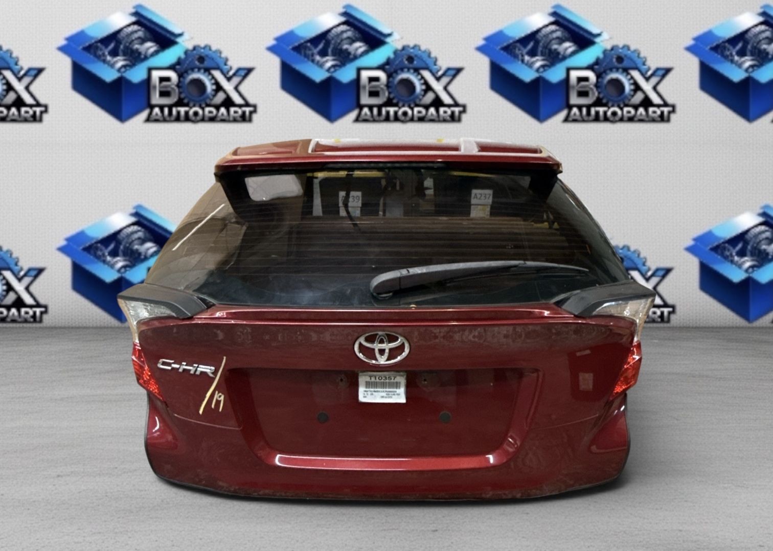 2018-2022 TOYOTA CHR Trunk Lid / Tailgate w/ Camera RED - 3T3 OEM