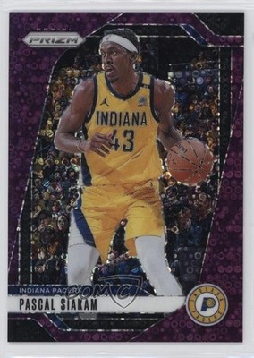 2024-25 Panini Prizm Fast Break Purple Prizm 42/75 Pascal Siakam #62 hs9