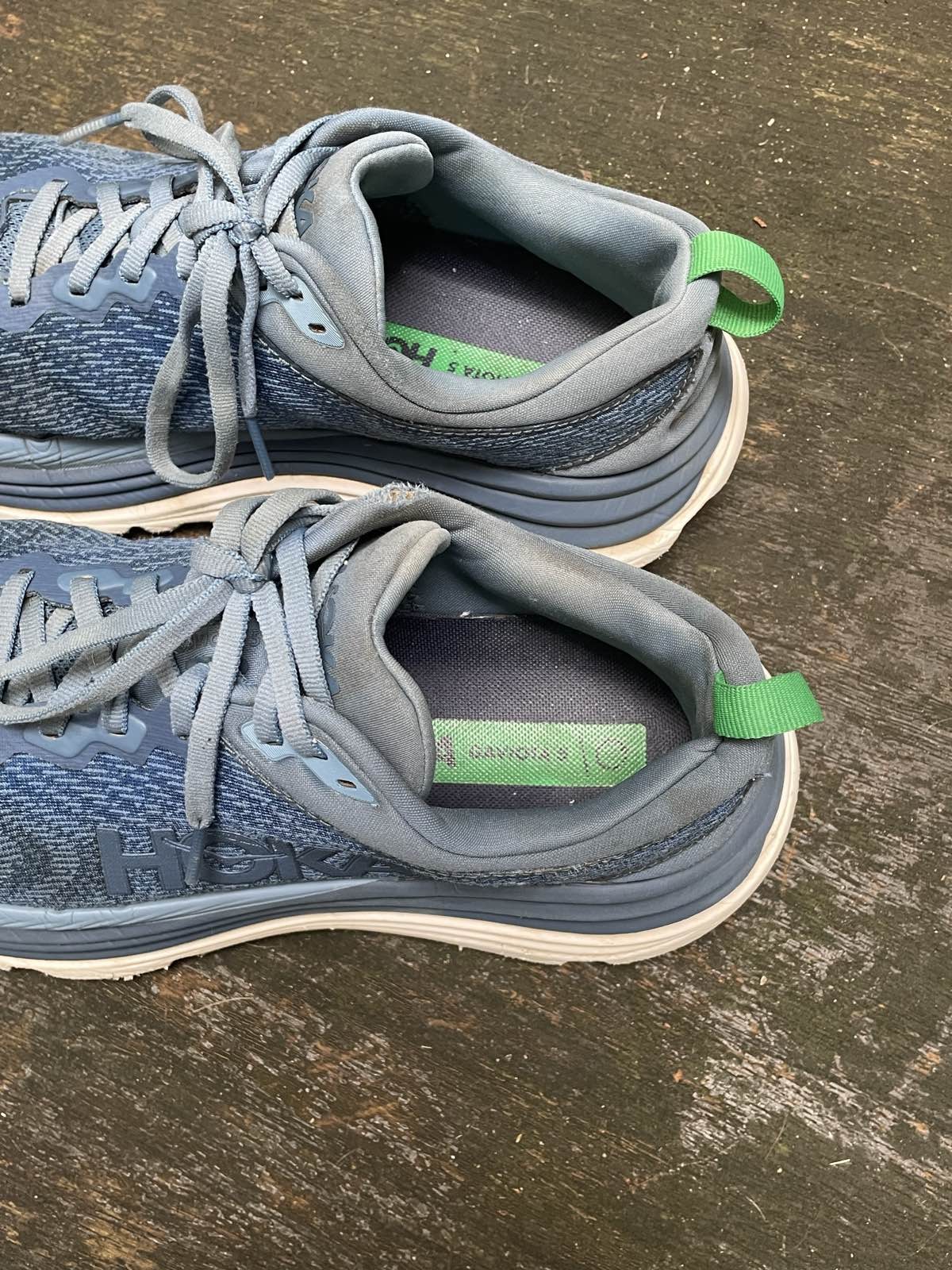 NEW HOKA Gaviota 5 Running Shoes in Men's Size 9 D Downpour/Thunder Cloud Lot thumbnail 3