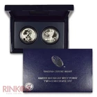2013-W West Point Silver American Eagle 2-Coin Set (Box and CoA) - Enhanced