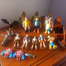 Disney Heroes Famosa Peter Pan Indians and Pirates Vintage Figures