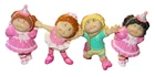 Vintage 1980s Cabbage Patch Mini PVC Figurines | Lot of 4