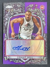Grant Hill 2025-26 Topps Chrome Style Purple Refractor Auto /75 #SS-GH