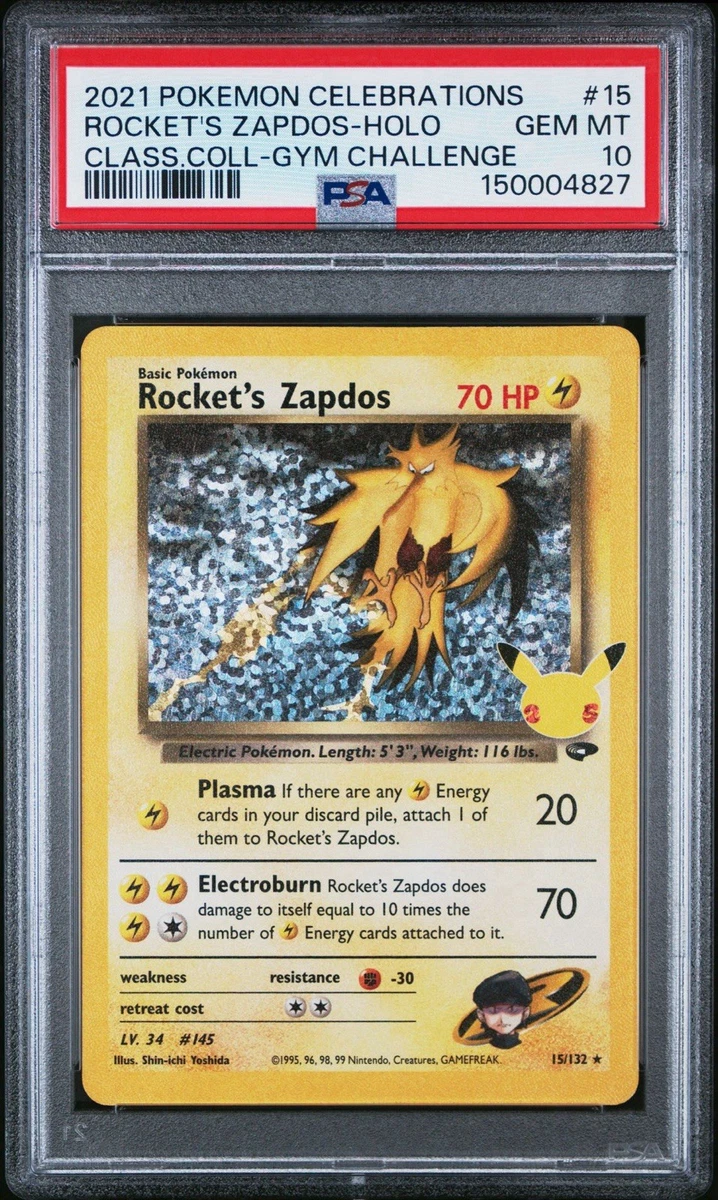Lightning Pokémon TCG Professional Sports Authenticator (PSA