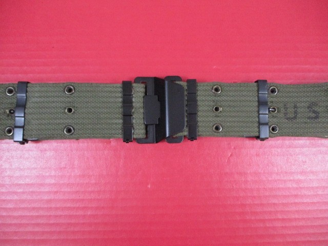Vietnam US Army M1956 Canvas Pistol Web Belt Medium Waist to 36