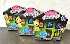 Lot of 3 Brand New Disney Doorables Blind Boxes 15 Collectible Figures