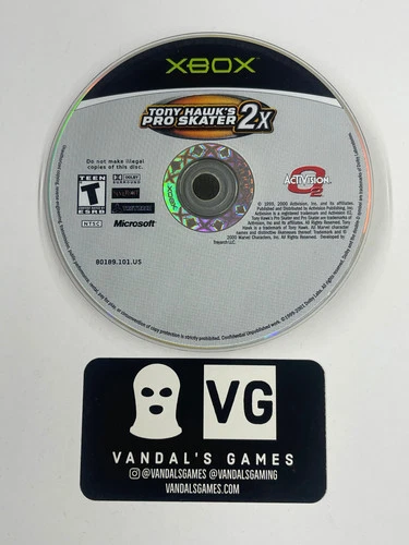 Xbox - Tony Hawk's Pro Skater 2x Microsoft Xbox Disc Only #111