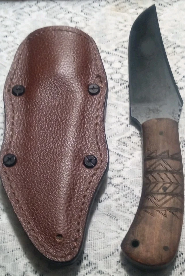 Winkler Blue Ridge Hunter With Leather Holster 80cr20v Steel - Image 3 of 4