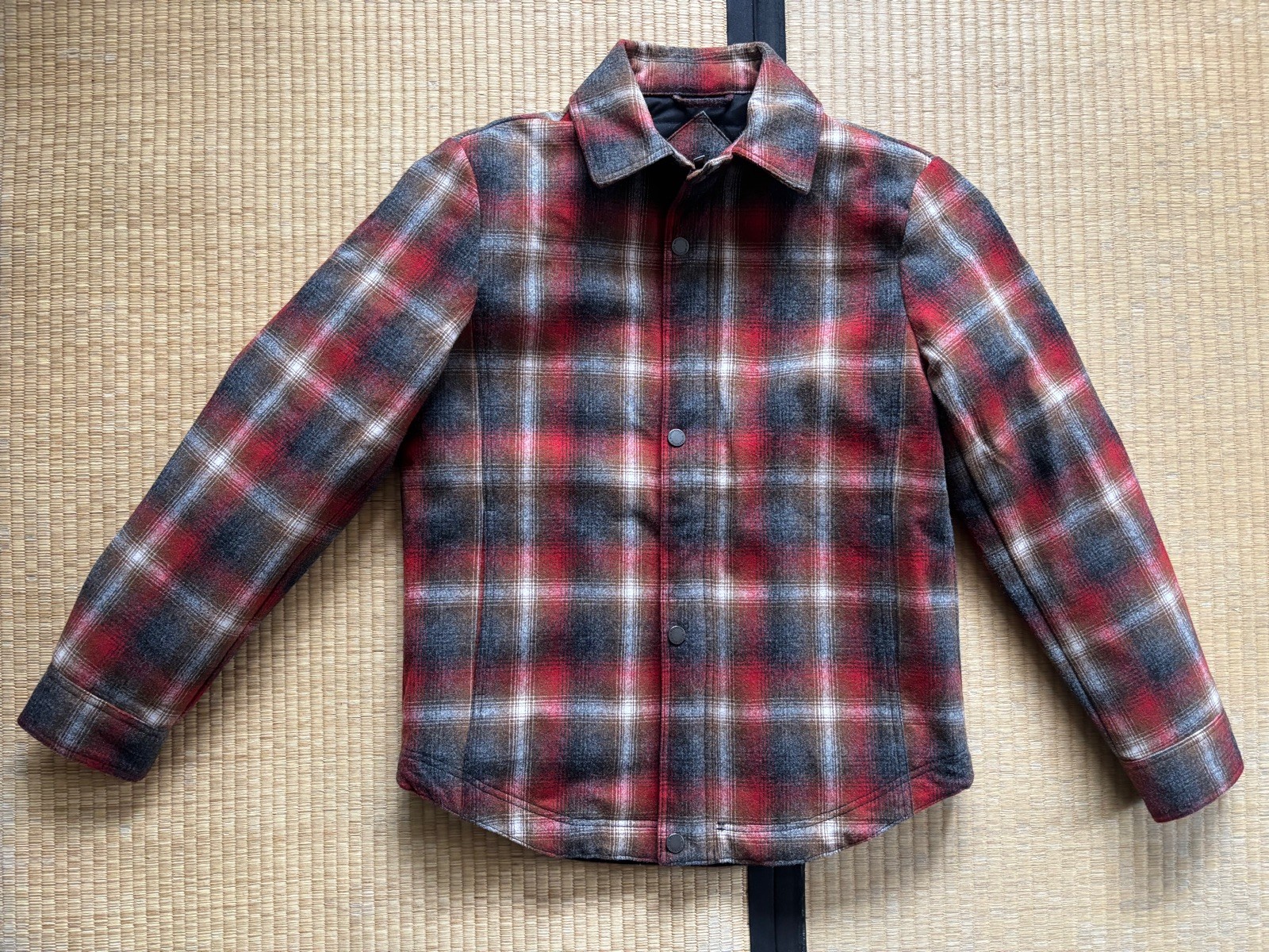 ￼ Pendleton Eugene Plaid Wool Blend Jacket Grey r… - image 1