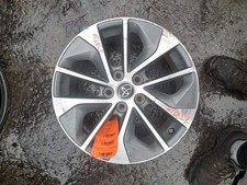 Wheel 17x7 Alloy 10 Angled Spoke Hybrid Fits 16-18 Rav4 196053 Wheel 17x7 Alloy 10 Angled Spoke Hybrid Fits 16-18 Rav4 196053