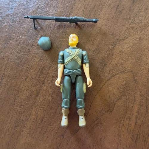 1982 GI JOE ROCK 'N ROLL v1 STRAIGHT ARM FAT THUMBS FIGURE 100% COMPLETE NM+