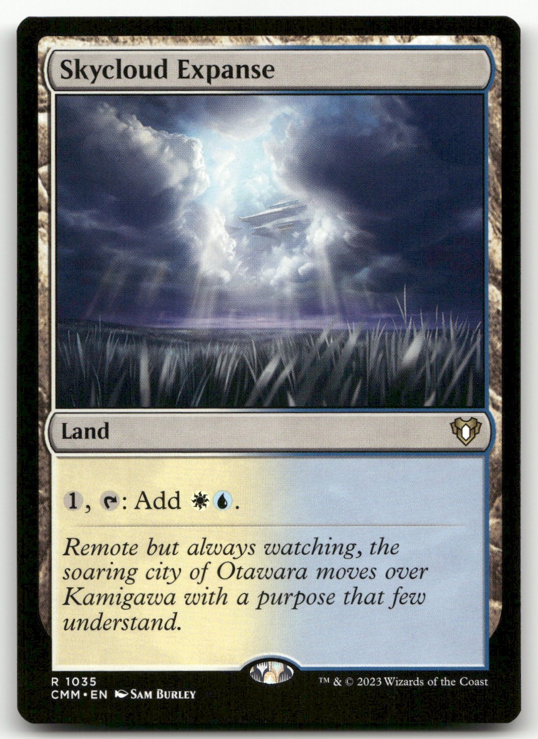 Skycloud Expanse #1035 (NM) Commander Masters CMM Magic MTG