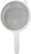 Norpro Stainless Steel Mesh Strainer, 8.5 Inches - White (2-Pack)