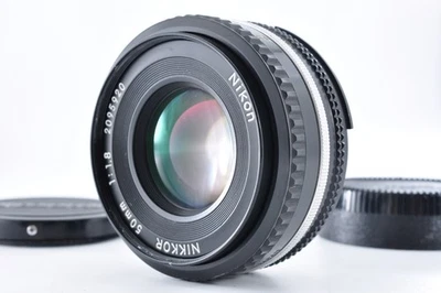 Objectif Nikon Ai-s Nikkor 50 mm f/1,8 MF Pancake MF du JAPON [Exc+5] #2095 - Photo 1/4