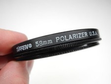 Tiffen 58mm Polarizer Polarizing Camera Lens Filter Made In U.S.A.
