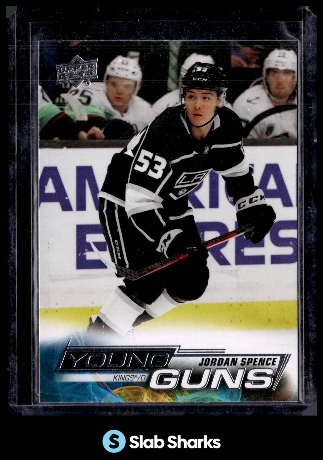 2022 UPPER DECK #238 JORDAN SPENCE YOUNG GUNS RC ROOKIE