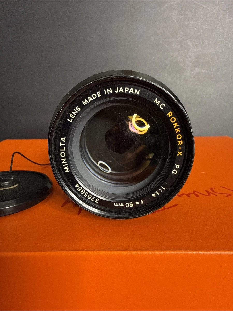 Minolta Rokkor-X 50mm Focal Camera Lenses for sale | eBay