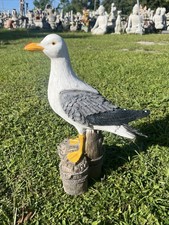 Stampo in fibra di vetro in lattice. Gabbiano alto 16,5 pollici in cemento o gesso 