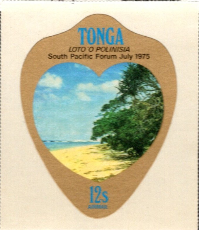 Tonga 1975 Airmail Postage STAMP 12 Seniti new SA-306