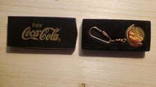 Coca Cola - Goldfarbig Anhänger mit Schatulle Original - #1