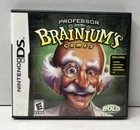 Professor Brainium's Games (Nintendo DS, 2008) w/ Manual Included