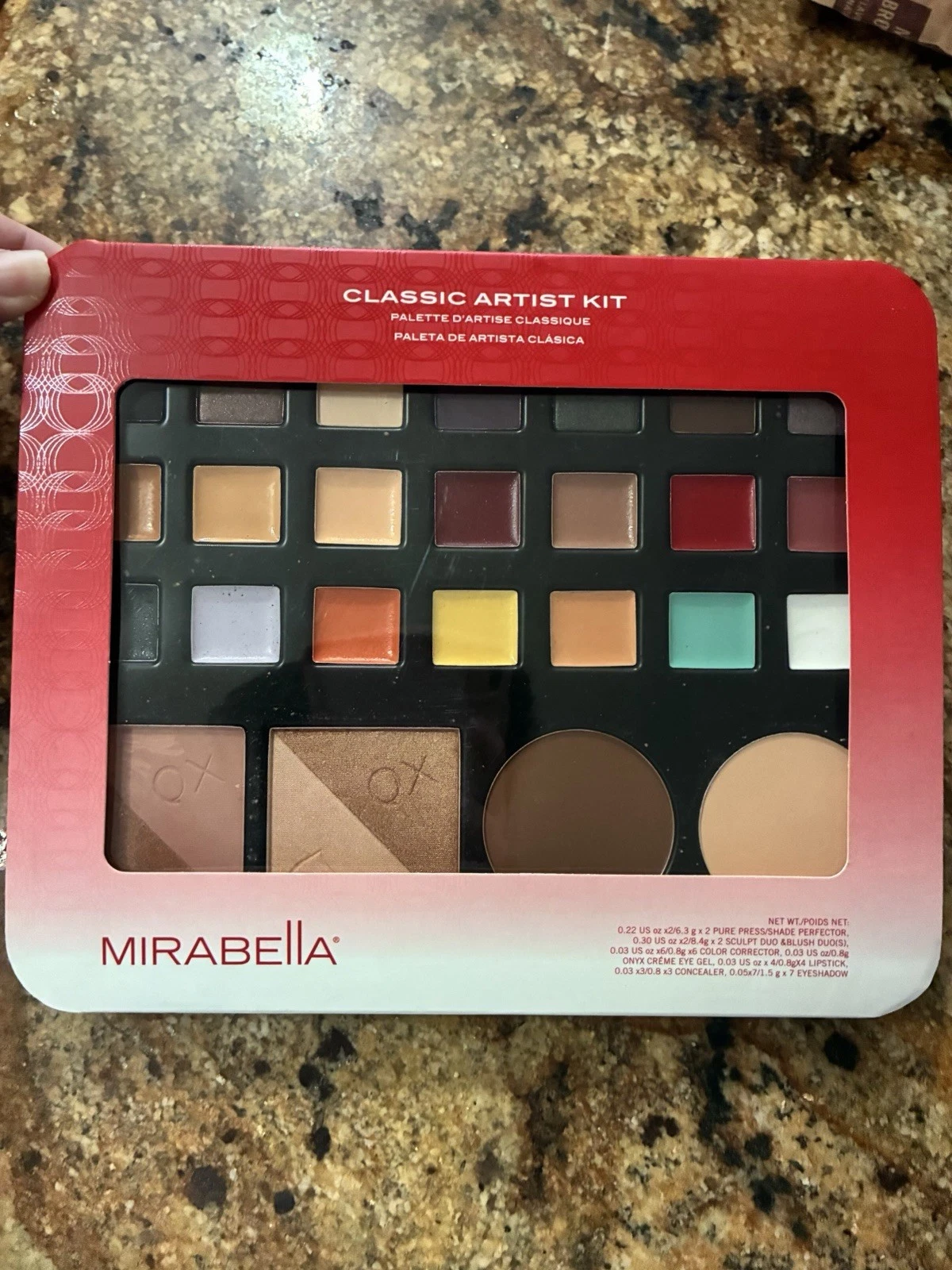 Mirabella Classic Artist Kit Pallet