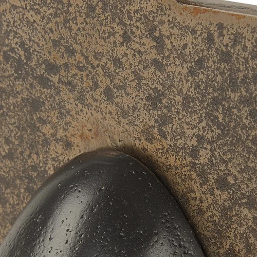 Uttermost 18197 Geometric Echoes 18" Tall Iron Abstract Table - Bronze - Picture 3 of 4