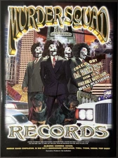 8.5x11 OG Rap Promo Ad Poster Murder Squad Records DJ Bad Boy Atlanta 1990’s