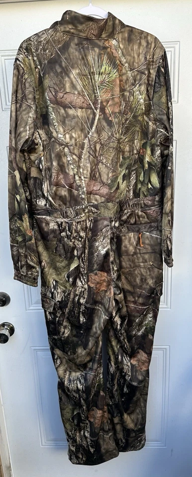 Walls Camo Coveralls Mens Sz Large Tall Hunting Mossy Oak Scentrex Not Insulated - Image 2 of 4