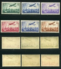 FRANCE  POSTE AERIENNE YVERT N° 8/13 " AVION SUR PARIS "  NEUFS  XX TTB