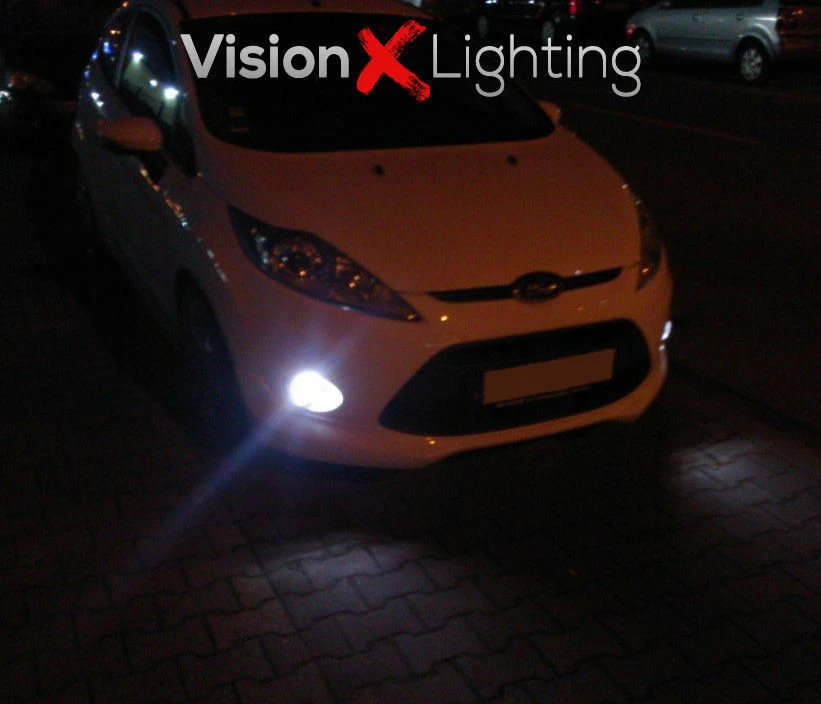 Par de bombillas antiniebla LED brillantes 6000 k blanco 2800 ml Ford Fiesta VI MK6 2008-2017 Canbus Foto 3 de 3
