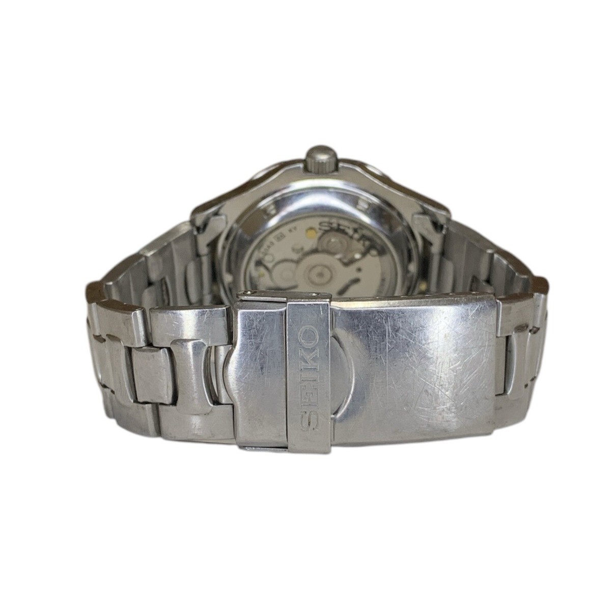 SEIKO5 Sports 23Jewels 7S36-00A0 Automatic Silver Case Blue Dial 