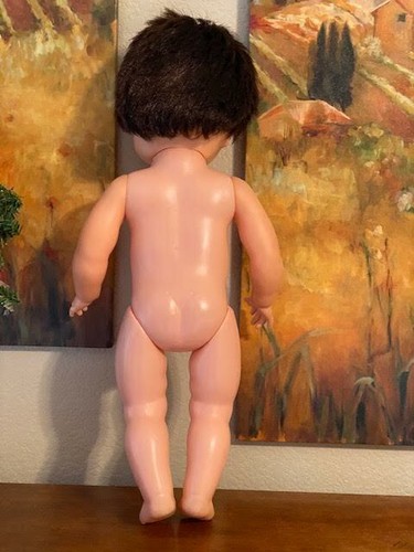 Regal Doll ~ Made In Canada ~ Vintage ~ 21" Tall ~ Brown Hair & Sleep Eyes - Picture 12 of 12