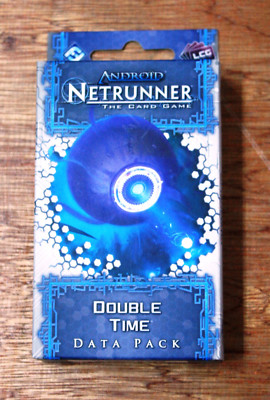 ANDROID NETRUNNER: THE CARD GAME, DOUBLE TIME DATA PACK. NIB, SEALED!