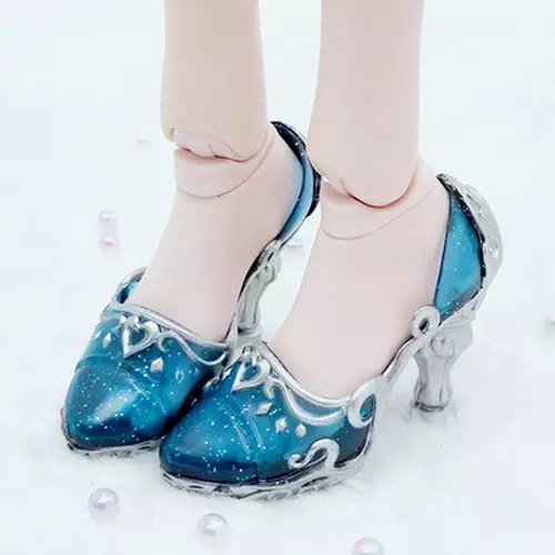 Ice blue deals high heels