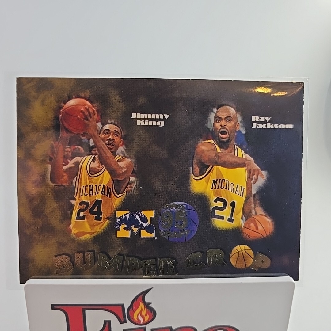 1995 Collect-A-Card Pro Draft - Bumper Crop #BC-97 Jimmy King, Ray Jackson (RC)