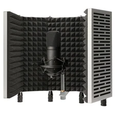 TPro 5-Panel Professional Vocal Isolation Reflection Sound Shield
