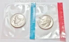1970 P & D Roosevelt Dime Set (2 Coins) *MINT CELLO*   **FREE SHIPPING**