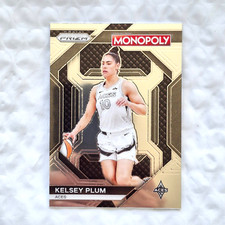 2024-25 Panini PRIZM - WNBA Monopoly - Kelsey Plum - Card # WNBA 2 - NRMNT/MINT