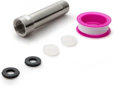 Shower Head Extension Arm 3Inches Brushed Nickel Shower Arm Extension Shower NEW