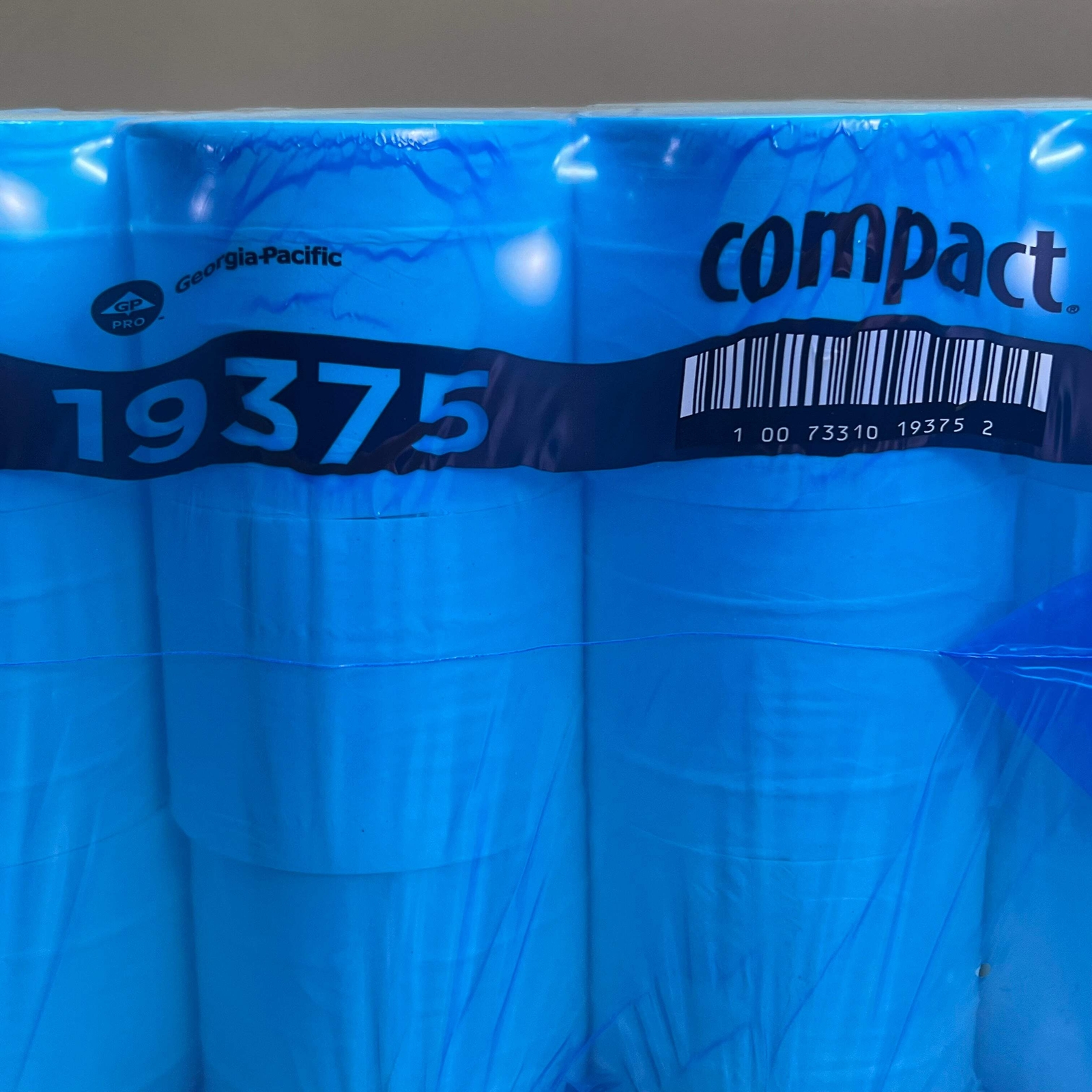 COMPACT 2-Ply Toilet Tissue Paper 1000 Sheets, 36 Rolls per Case, 4x3.8 White