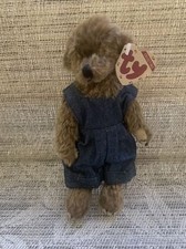 1993 Ty Beanie Babies WEE WILLIE Collectible Brown Bear with tag
