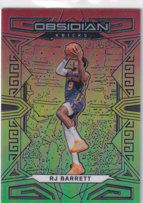 Panini NBA Basketball Obsidian 2022-23 No. 49 RJ Barrett 40/75